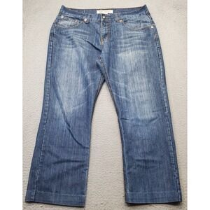 Blue Rag Bootcut Jeans Mens 38 Blue Denim Streetwear Medium Wash 5-Pocket Design